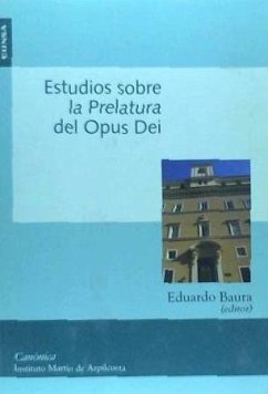 Estudios sobre la prelatura del Opus Dei - Instituto Martín de Azpolcueta