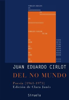 Del no mundo : poesía (1961-1973) - Janés, Clara; Cirlot Laporta, Juan-Eduardo