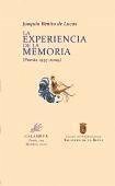 La experiencia de la memoria : (poesía 1957-2009) - Benito de Lucas, Joaquín