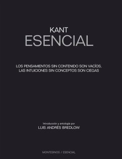 Kant esencial : los pensamientos sin contenido son vacíos, las intuiciones sin concepto son ciegas - Bredlow Wenda, Luis Andrés