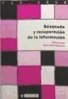 Búsqueda y recuperación de la información - Pérez-Montoro Gutiérrez, Mario; Ferrán Ferrer, Núria