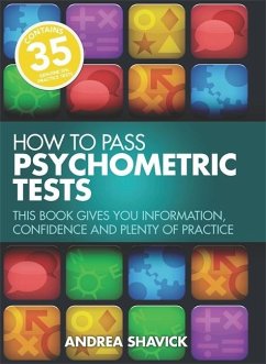 How To Pass Psychometric Tests 3rd Edition - Shavick, Andrea