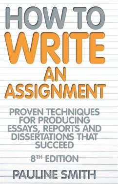 Cover How To Write An Assignment, 8th Edition