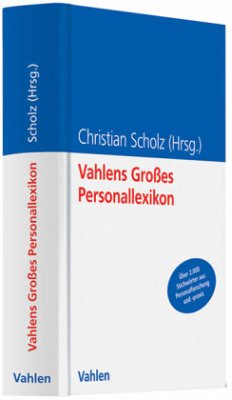 Cover Vahlens Großes Personallexikon