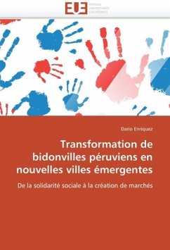 Transformation de Bidonvilles Péruviens En Nouvelles Villes Émergentes