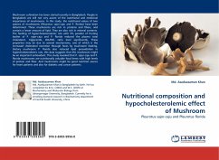 Nutritional composition and hypocholesterolemic effect of Mushroom - Khan, Asaduzzaman