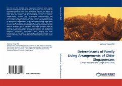 Determinants of Family Living Arrangements of Older Singaporeans