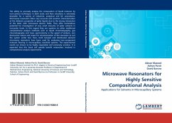 Microwave Resonators for Highly Sensitive Compositional Analysis - Masood, Adnan;Porch, Adrian;Barrow, David