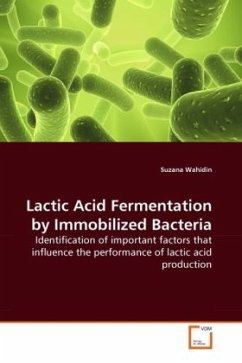 Lactic Acid Fermentation by Immobilized Bacteria - Wahidin, Suzana