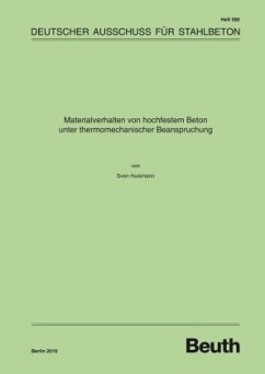 Cover Materialverhalten von hochfestem Beton unter thermomechanischer Beanspruchung