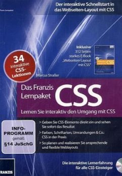 Cover Das Franzis-Lernpaket CSS