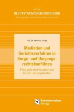 Cover Mediation und Gerichtsverfahren in Sorge- und Umgangsrechtskonflikten
