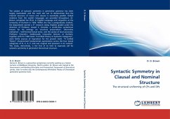 Syntactic Symmetry in Clausal and Nominal Structure - Brown, D. D.
