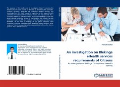 An investigation on Blekinge eHealth services requirements of Citizens