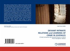 DEVIANT INTIMATE RELATIONS and LEARNING OF CRIME IN JUVENILES - Haider, Syed Imran