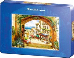 Schmidt Spiele 59814 - Sam Park: Cagnes sur Mer, 1000 Teile Puzzle, in Metalldose