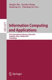 Information Computing and Applications