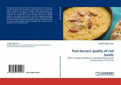 Post-harvest quality of red lentils