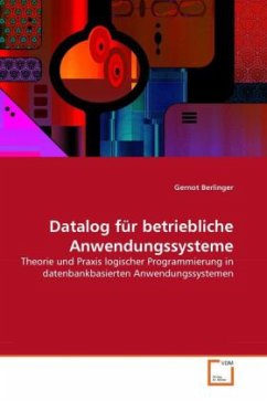 Datalog für betriebliche Anwendungssysteme - Berlinger, Gernot
