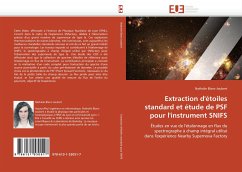 Extraction d'étoiles standard et étude de PSF pour l'instrument SNIFS - Blanc-Joubert, Nathalie