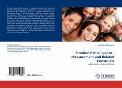 Emotional Intelligence - Measurement and Related Constructs - Stoyanova, Stanislava