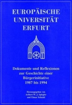 Cover Europäische Universität Erfurt