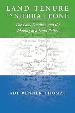 Land Tenure in Sierra Leone - Renner-Thomas, Ade