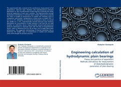 Engineering calculation of hydrodynamic plain bearings - Vlastopulo, Vladyslav