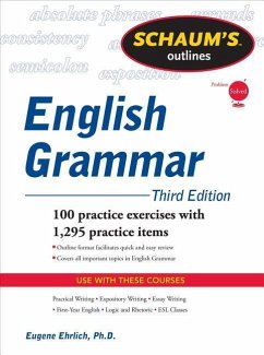 Schaum's Outline of English Grammar, Third Edition - Ehrlich, Eugene