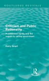 Criticism and Public Rationality (Routledge Revivals)