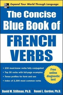 The Concise Blue Book of French Verbs - Stillman, David M.; Gordon, Ronni L.