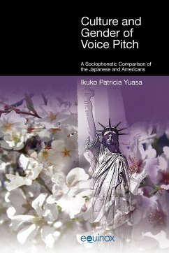 Culture and Gender of Voice Pitch - Yuasa, Ikuko Patricia