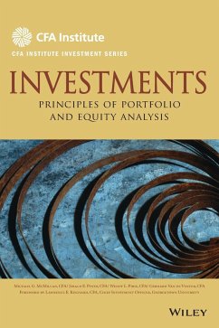 Investments - Mcmillan, Michael; Pinto, Jerald E; Pirie, Wendy L; de Venter, Gerhard van