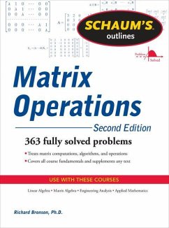 Schaum's Outline of Matrix Operations - Bronson, Richard