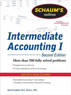 Schaums Outline of Intermediate Accounting I, Second Edition - Englard, Baruch