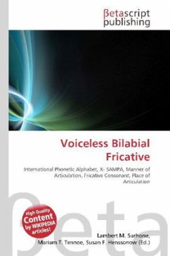 Voiceless Bilabial Fricative