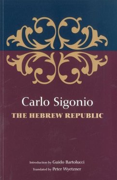 The Hebrew Republic - Sigonio, Carlo