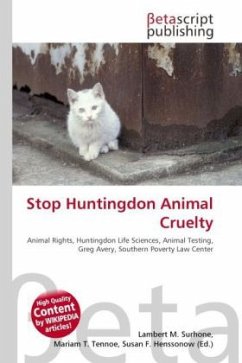 Stop Huntingdon Animal Cruelty