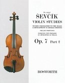 Sevcik Violin Studies - Opus 7, Part 2: Studies Preparatory to the Shake & Development in Double-Stopping
