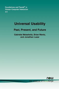 Universal Usability - Meiselwitz, Gabriele; Wentz, Brian; Lazar, Jonathan