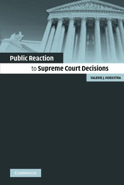 Public Reaction to Supreme Court Decisions - Hoekstra, Valerie J.