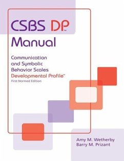 CSBS DP Manual - Prizant, Barry; Wetherby, Amy