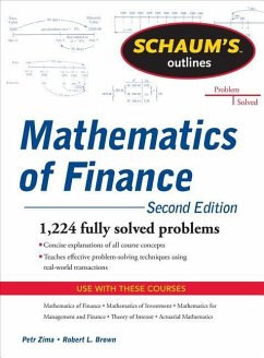 Schaum's Outline of Mathematics of Finance, Second Edition - Brown, Robert; Zima, Petr