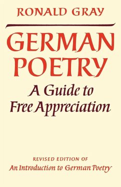 German Poetry - Gray, Ronald D.; Gray, Murray