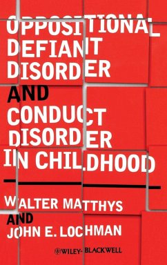 Oppositional Defiant Disorder and - Matthys; Lochman