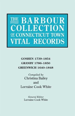 Cover Barbour Collection of Connecticut Town Vital Records. Volume 14