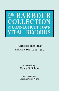 Cover Barbour Collection of Connecticut Town Vital Records. Volume 12