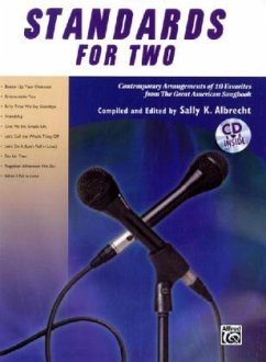 Standards for Two, vocal duets and piano, w. Audio-CD