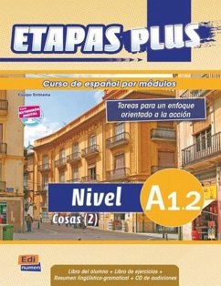 Etapas Plus A1.2 Libro del Alumno/Ejercicios + CD. Cosas (2) - Equipo Entinema