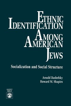 Ethnic Identification Among American Jews - Dashefsky, Arnold; Shapiro, Howard M.